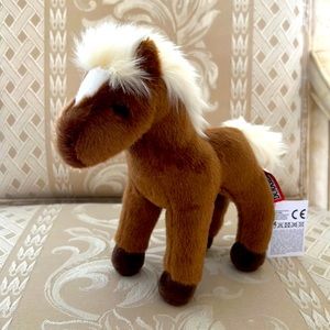 Nellie Soft Horse - Douglas The Cuddle Toy - So Soft and Plush 9”x9” Brand New!